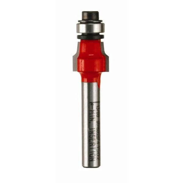 41-502 Radius Laminate Trim Router Bit 1/4" SH 1/2" D 3/8" CL 1/16" R